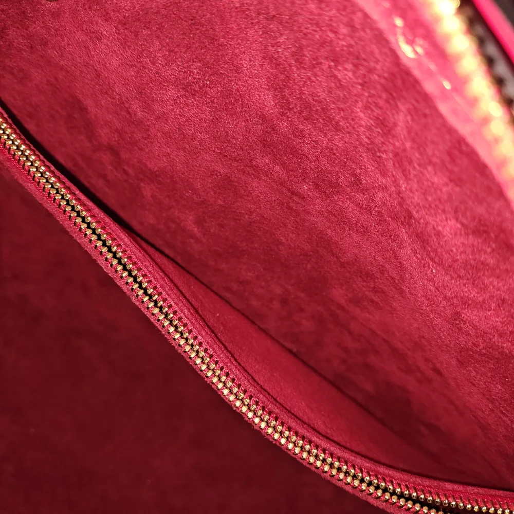 Louis Vuitton Red Epi Solferino 45 - Picture 9 of 12